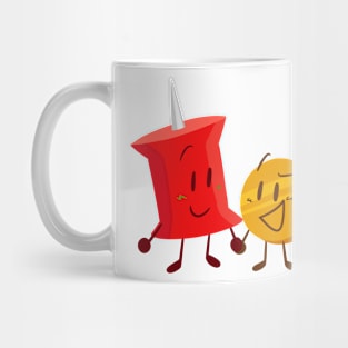 Pin x Coiny BFDI Mug